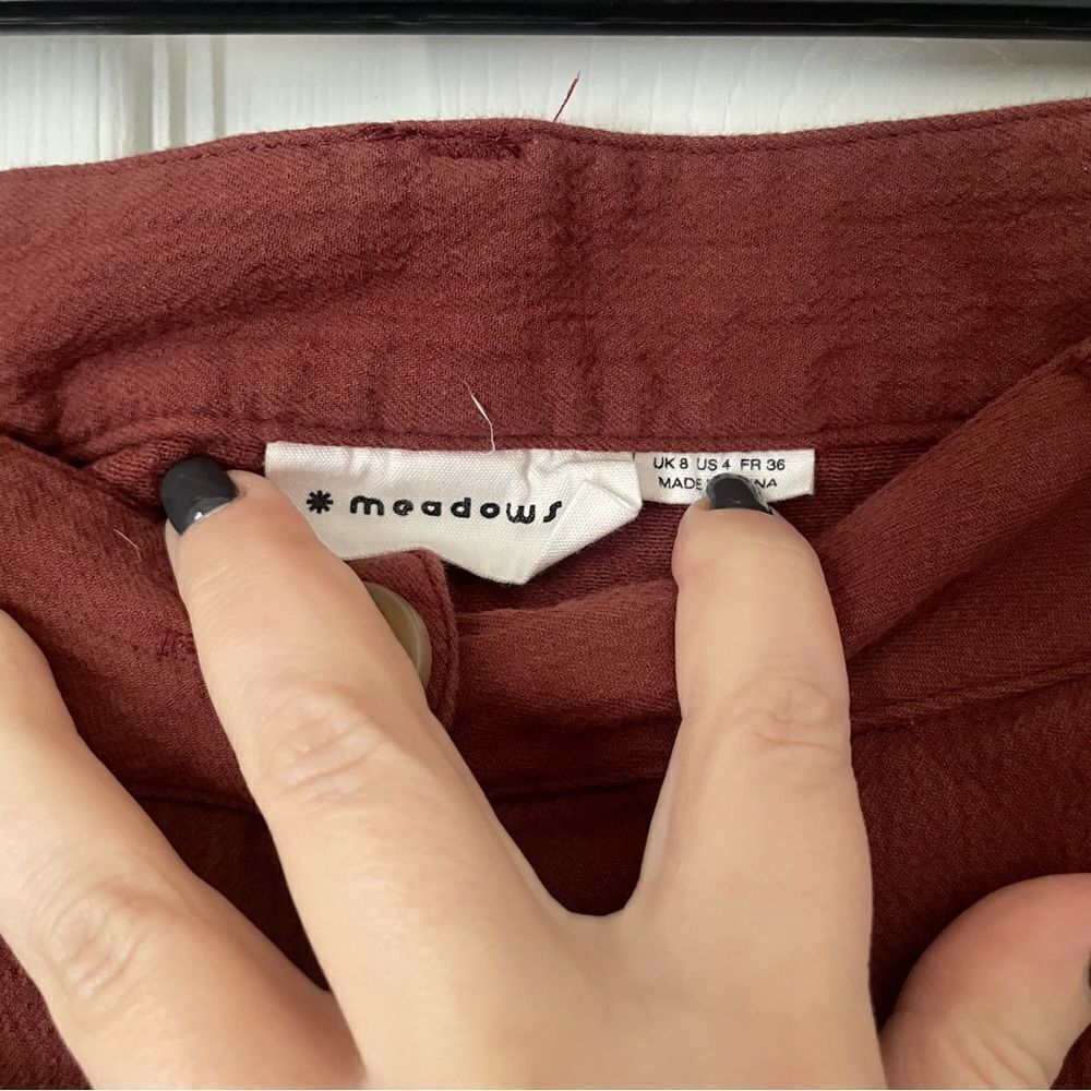 Meadows SANNE TROUSER BRICK size 4 - Picture 7 of 8